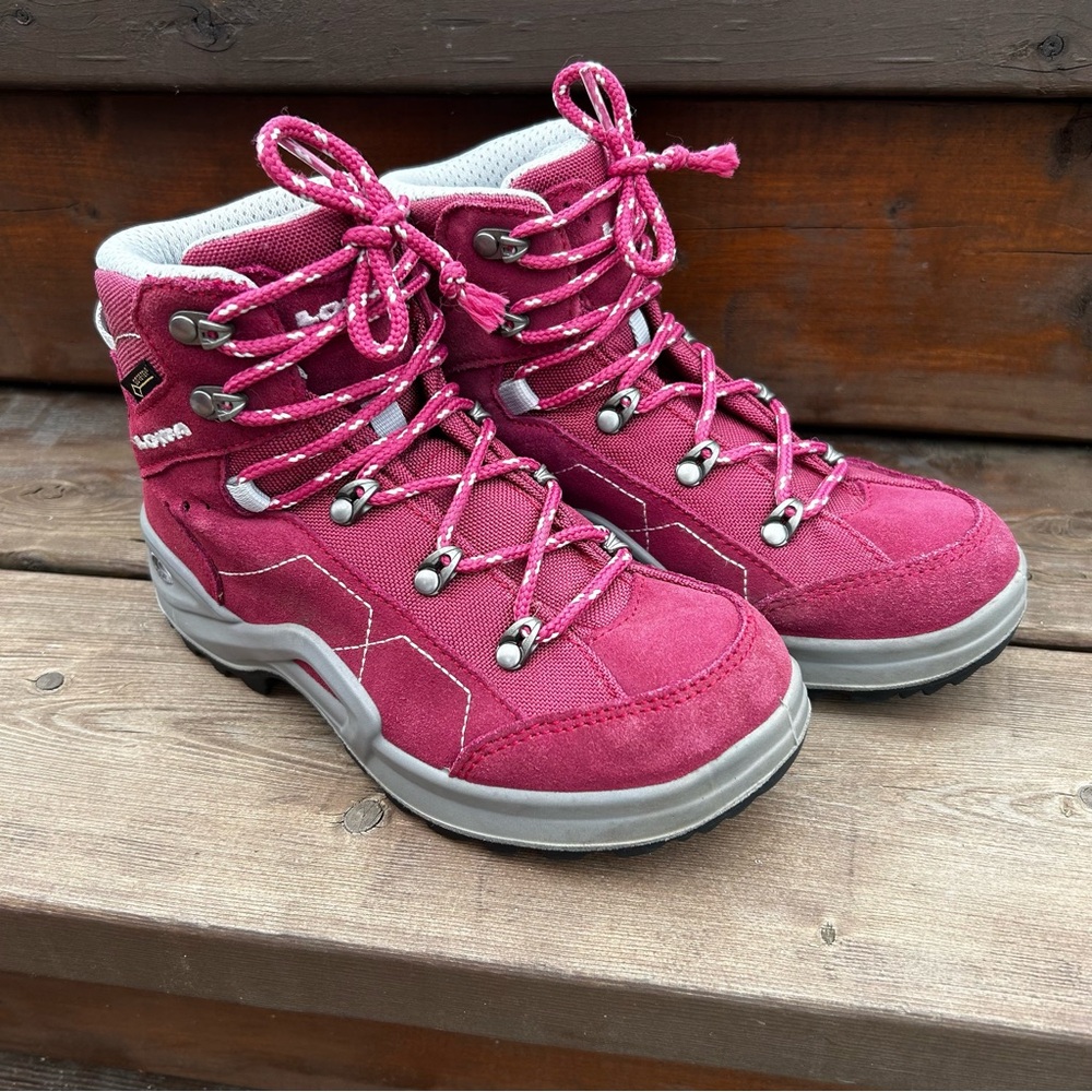 [EUC] LOWA | Kids Hiking Boots | KODY III GTX Mid Junior | Size US 2M